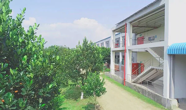 Le bâtiment de production de Gazipur.